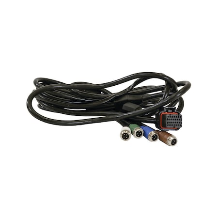 A & I Products Cable, G4 4640 John Deere Display, 4 Wired Camera Port 7" x7" x3" A-CBL4640